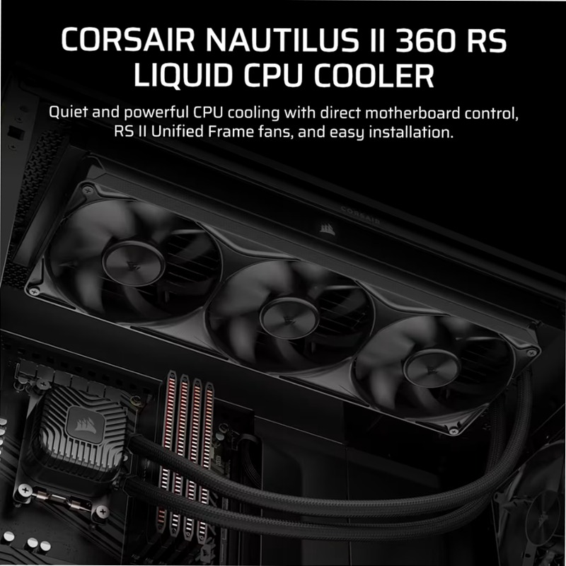 Dissipatore a liquido per CPU NAUTILUS II 360 RS