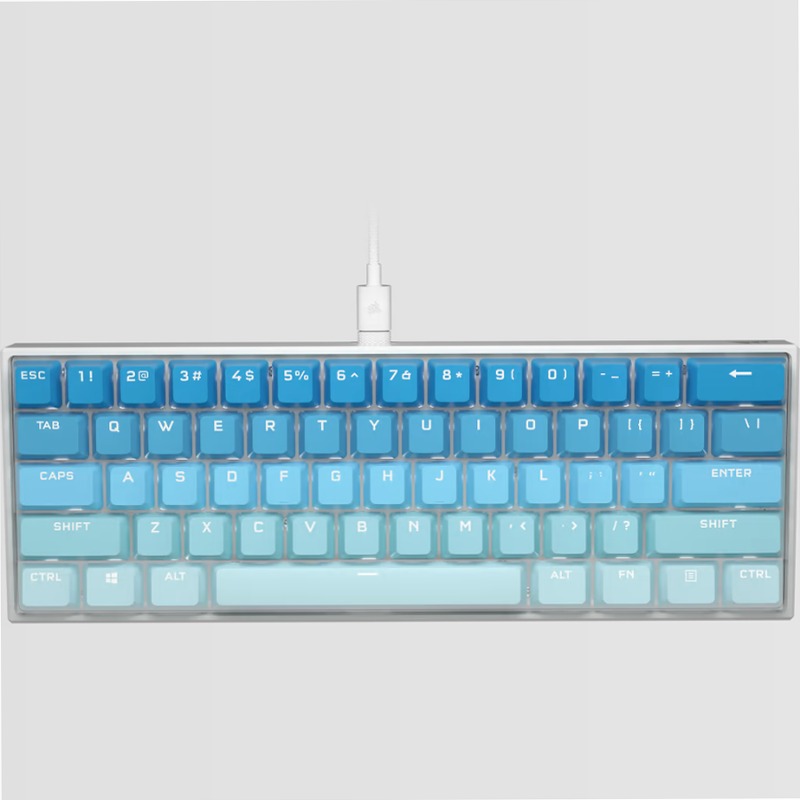 Tastiera 60% meccanica K65 RGB MINI, Ethereal Blue