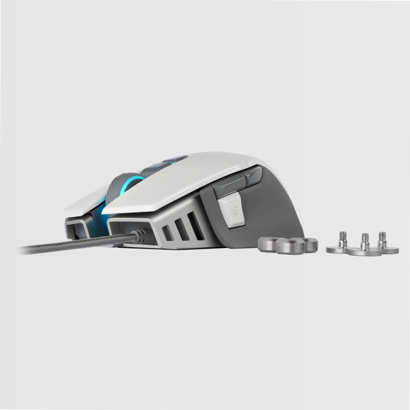 Mouse da gioco FPS M65 RGB ELITE - bianco