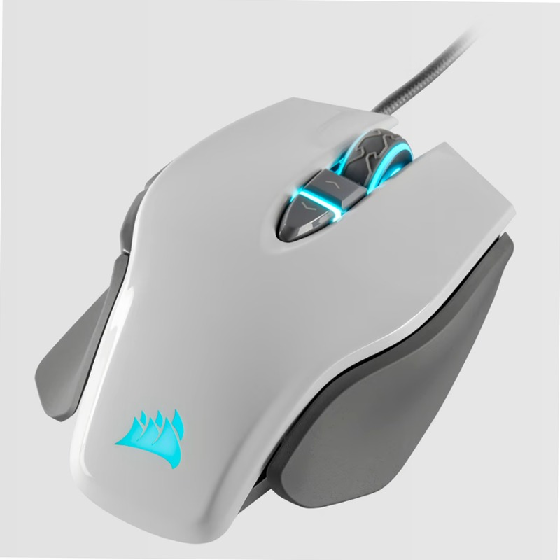 Mouse da gioco FPS M65 RGB ELITE - bianco