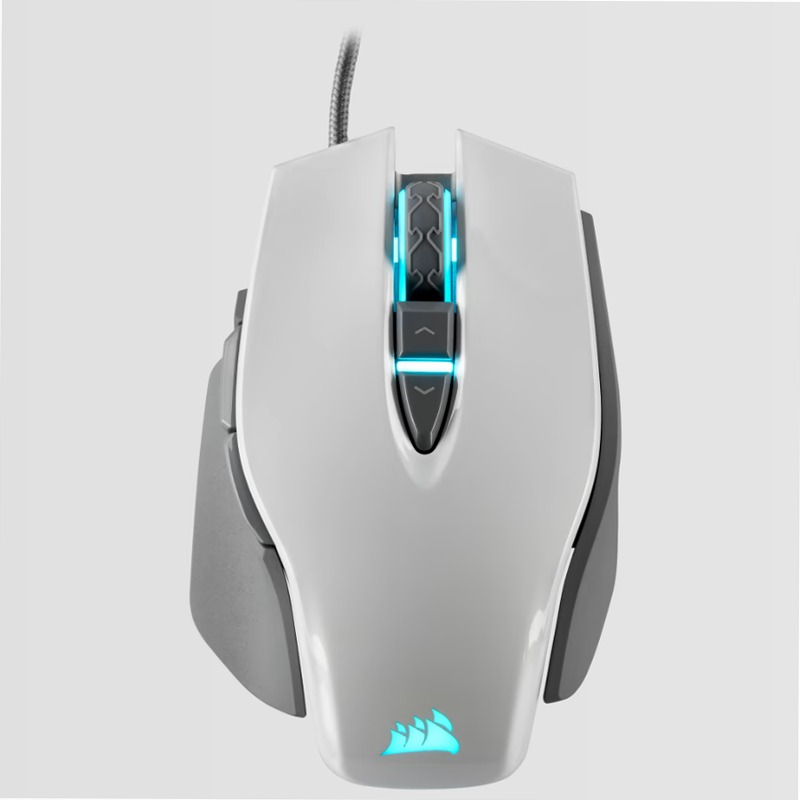 Mouse da gioco FPS M65 RGB ELITE - bianco