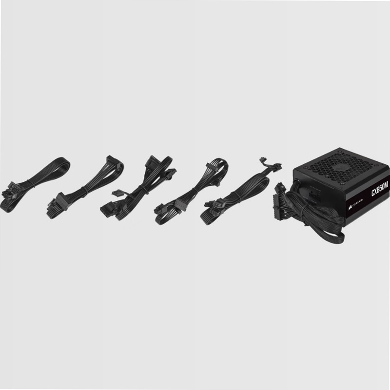 Alimentatore CX650M - Serie CX-M 80 Plus Bronze Semi modulare ATX