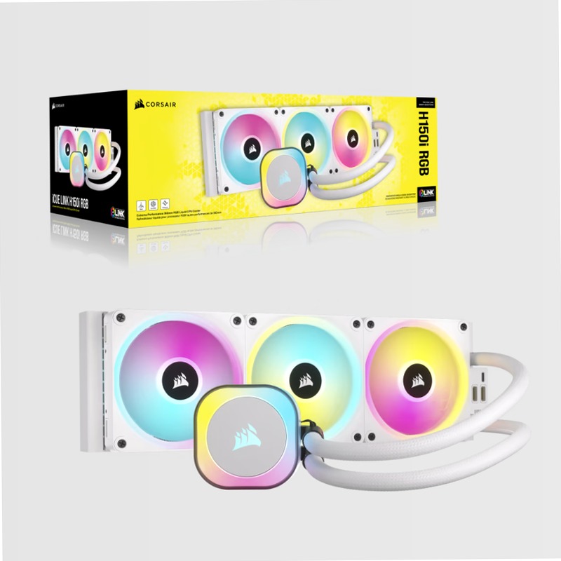 Dissipatore AIO iCUE LINK H150i RGB - Bianco