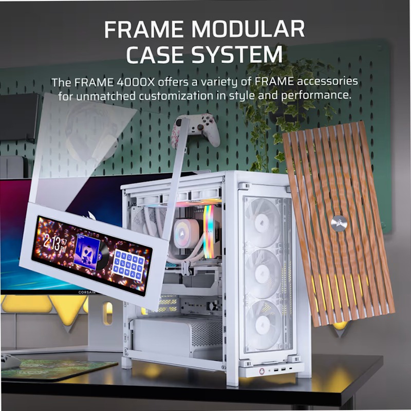 Case per PC mid-tower FRAME 4000X RS - Bianco