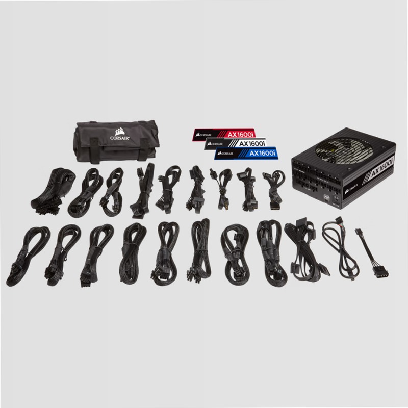 Alimentatore AX1600i Digital ATX — PSU completamente modulare da 1600 watt (EU)