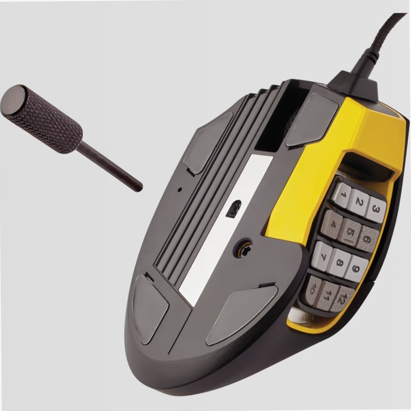 SCIMITAR PRO RGB - Mouse Gaming Giallo