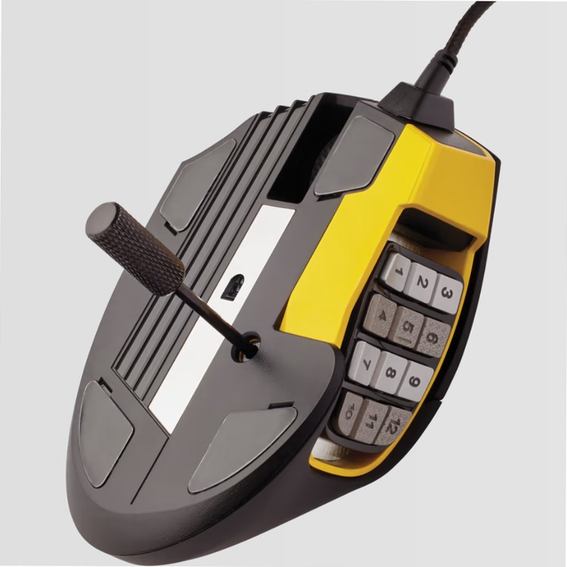 SCIMITAR PRO RGB - Mouse Gaming Giallo