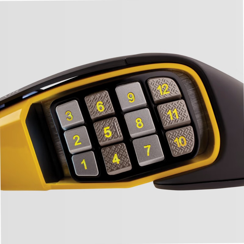 SCIMITAR PRO RGB - Mouse Gaming Giallo