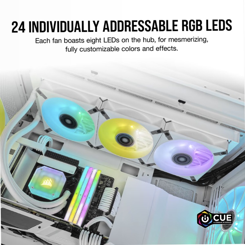 Ventola PWM a Levitazione Magnetica iCUE ML120 RGB ELITE Premium