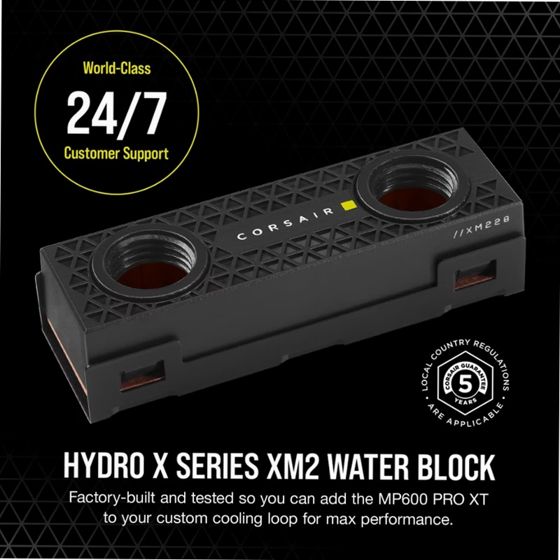 SSD MP600 PRO XT Hydro X Edition M.2 NVMe PCIe Gen4 x4 da 4 TB