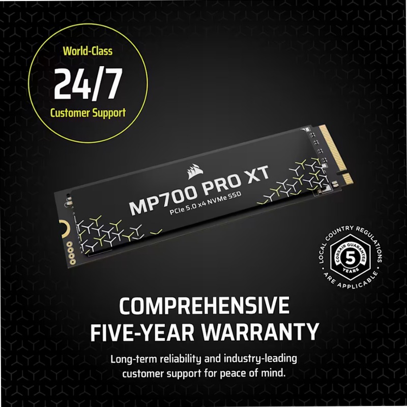 SSD M.2 NVMe PCIe 5.0 x4 MP700 PRO XT da 4 TB