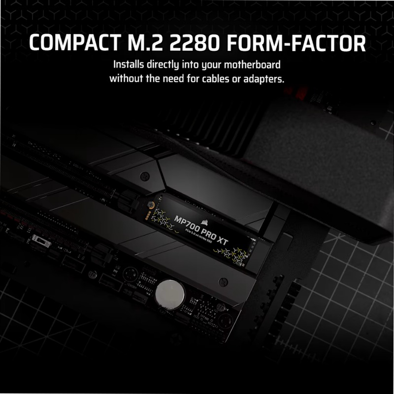 SSD M.2 NVMe PCIe 5.0 x4 MP700 PRO XT da 4 TB