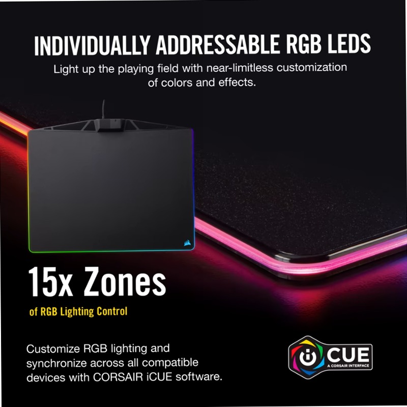 MM800 RGB POLARIS - Mouse Pad Gaming