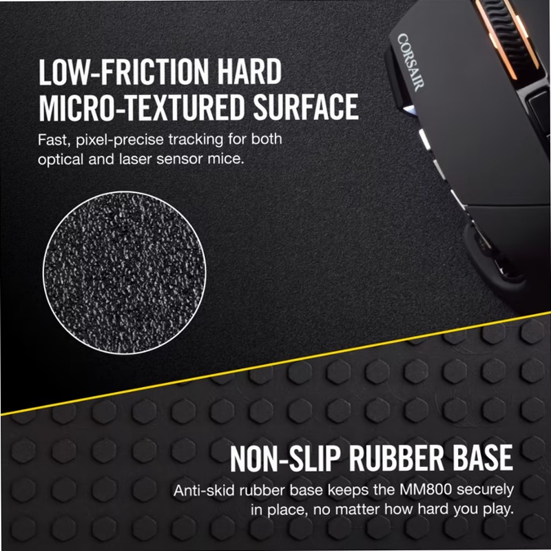 MM800 RGB POLARIS - Mouse Pad Gaming