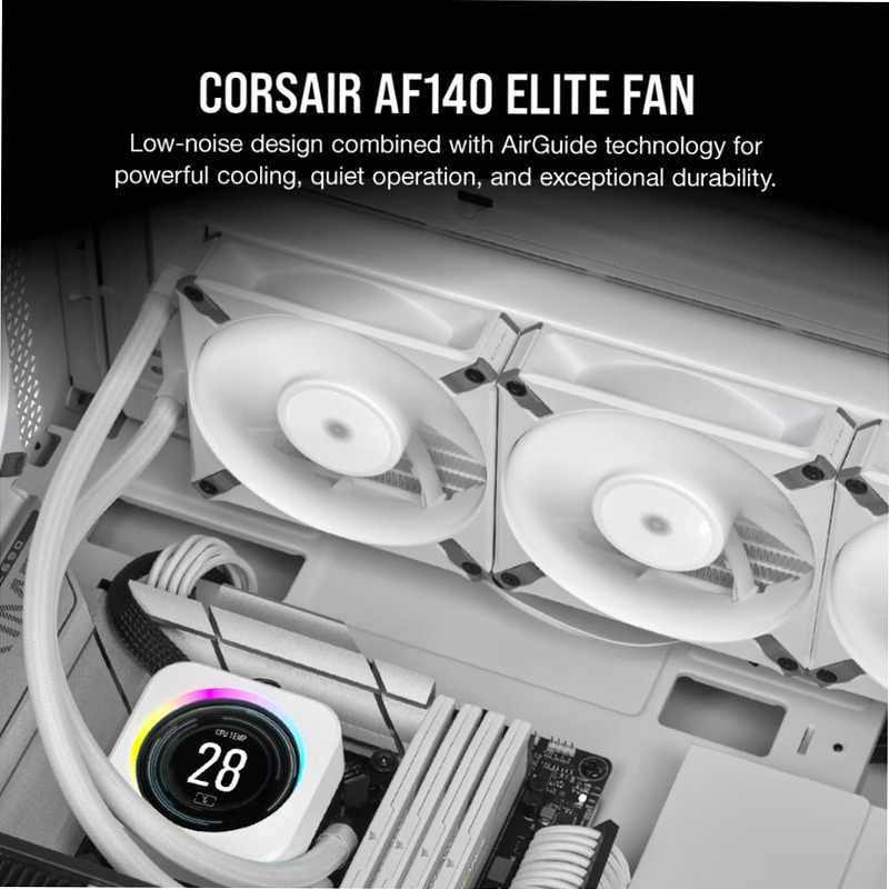 AF140 ELITE High-Performance 140mm Fan — White