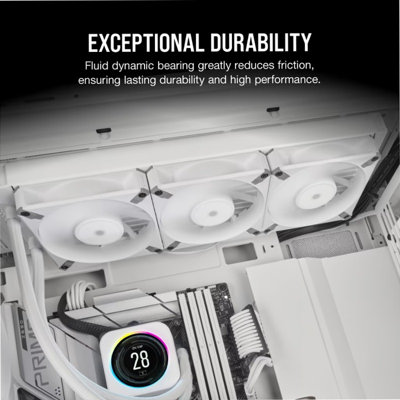 AF140 ELITE High-Performance 140mm Fan — White