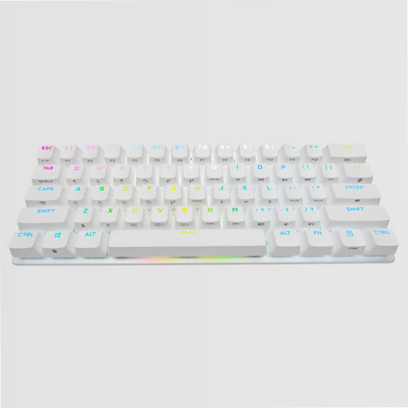 Tastiera K70 PRO MINI WIRELESS RGB - Bianca Meccanica