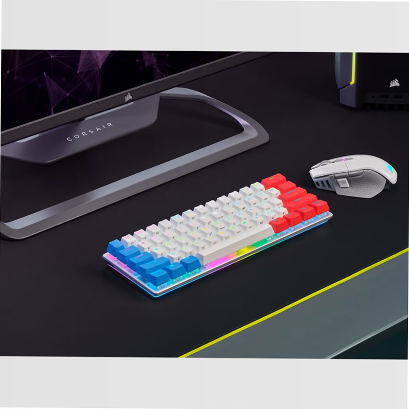 Tastiera K70 PRO MINI WIRELESS RGB - Bianca Meccanica