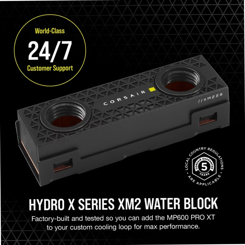 SSD MP600 PRO XT Hydro X Edition M.2 NVMe PCIe Gen4 x4 da 2 TB