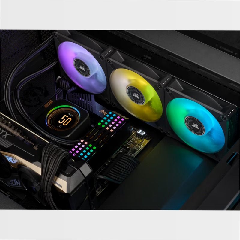 Ventola PWM iCUE ML120 RGB ELITE 120mm