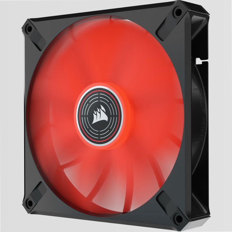 Ventola PWM a Levitazione Magnetica ML140 LED ELITE Red Premium 140mm