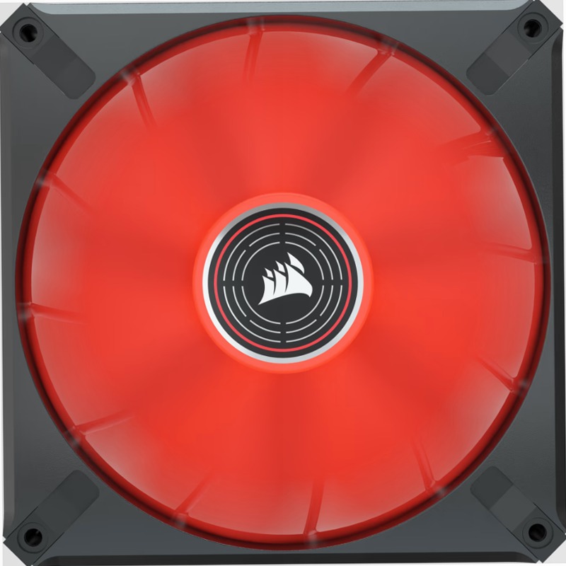 Ventola PWM a Levitazione Magnetica ML140 LED ELITE Red Premium 140mm