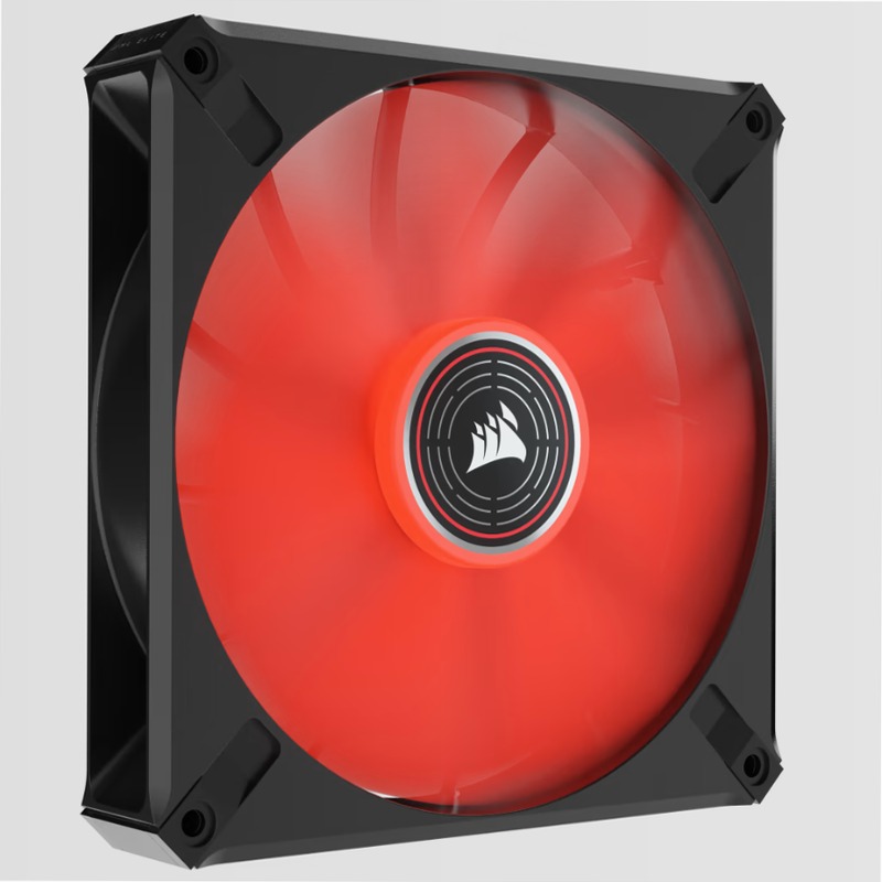 Ventola PWM a Levitazione Magnetica ML140 LED ELITE Red Premium 140mm
