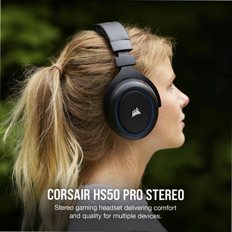 Cuffia gaming HS50 PRO STEREO - Blu