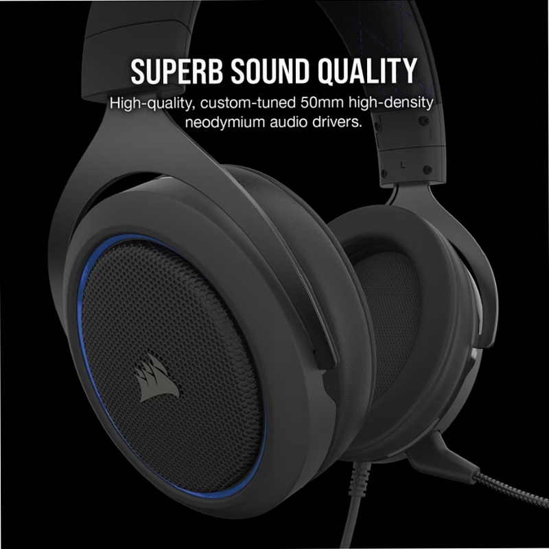 Cuffia gaming HS50 PRO STEREO - Blu