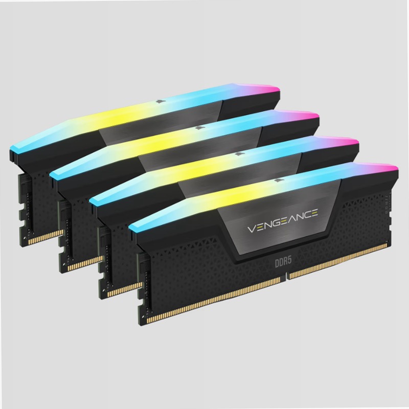 VENGEANCE® RGB 96GB (4x24GB) DDR5 DRAM 6000MT/s