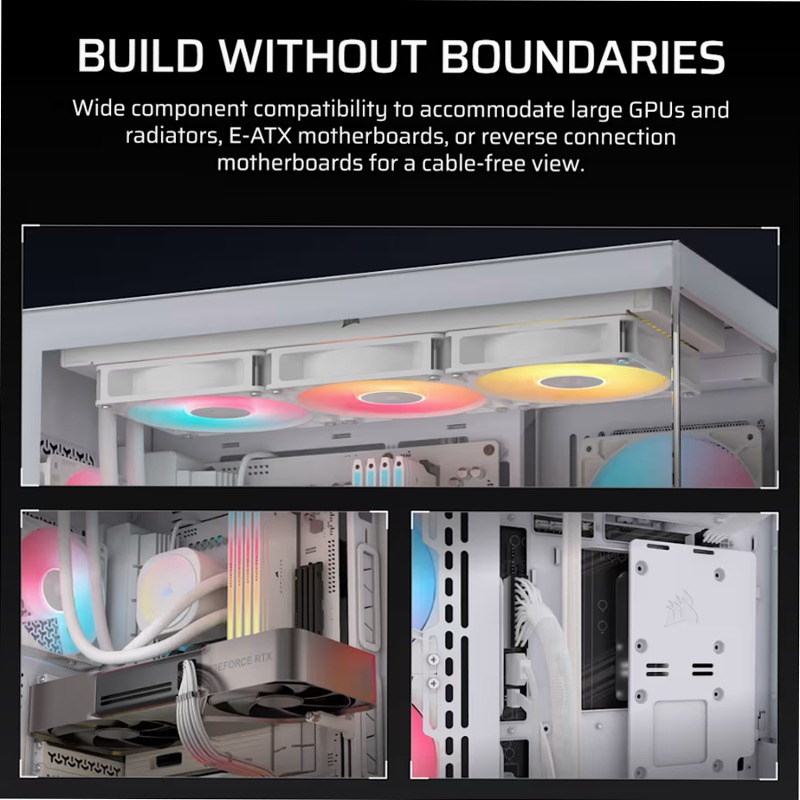 Case PC Mid-Tower 3500X RS-R ARGB - Bianco