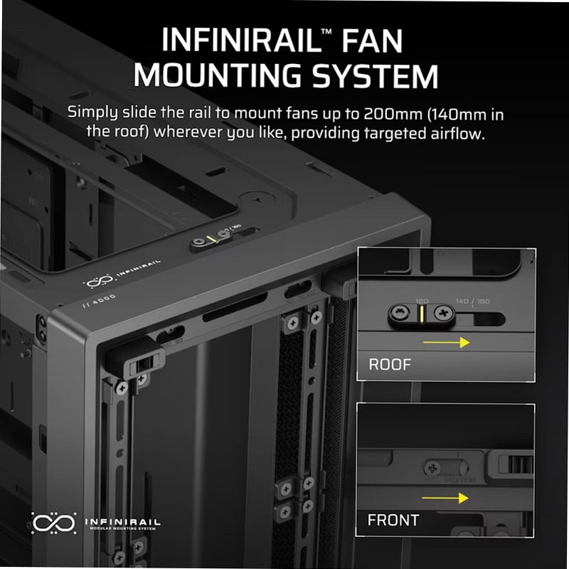 Case PC mid-tower modulare FRAME 4000D