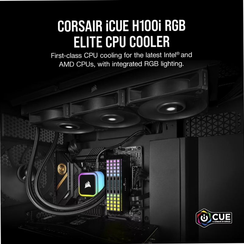 Cooler iCUE H100i RGB ELITE