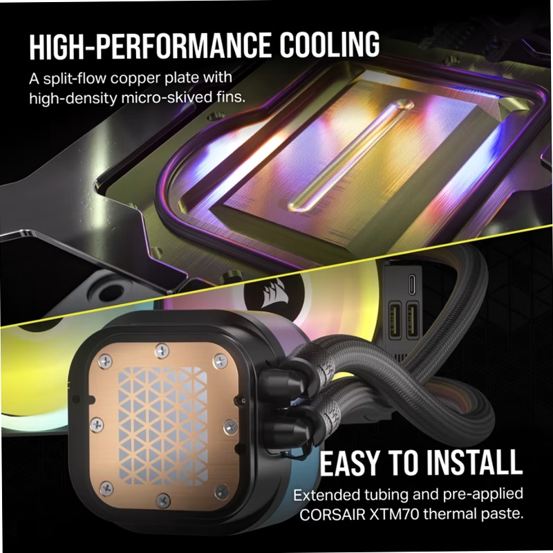Dissipatore AIO iCUE LINK H100i RGB