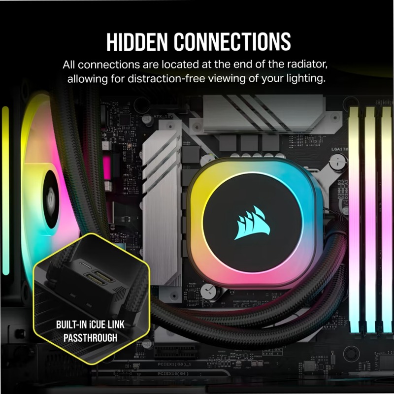 Dissipatore AIO iCUE LINK H100i RGB