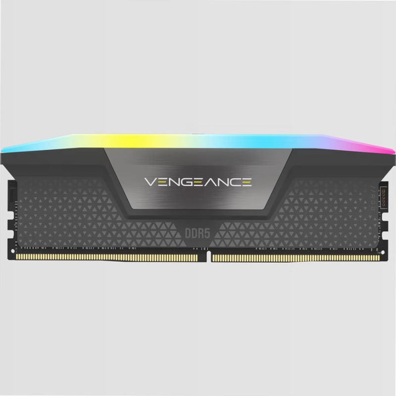 VENGEANCE® RGB 32GB (1x32GB) DDR5 DRAM Up To 5600MT/s CL40
