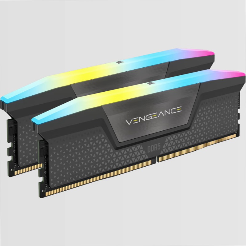 VENGEANCE® RGB 32GB (1x32GB) DDR5 DRAM Up To 5600MT/s CL40