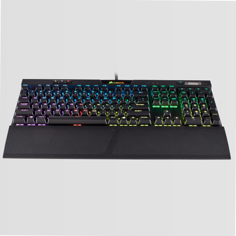 K70 RGB MK.2 Mechanical Gaming Keyboard — CHERRY® MX Blue Meccanica