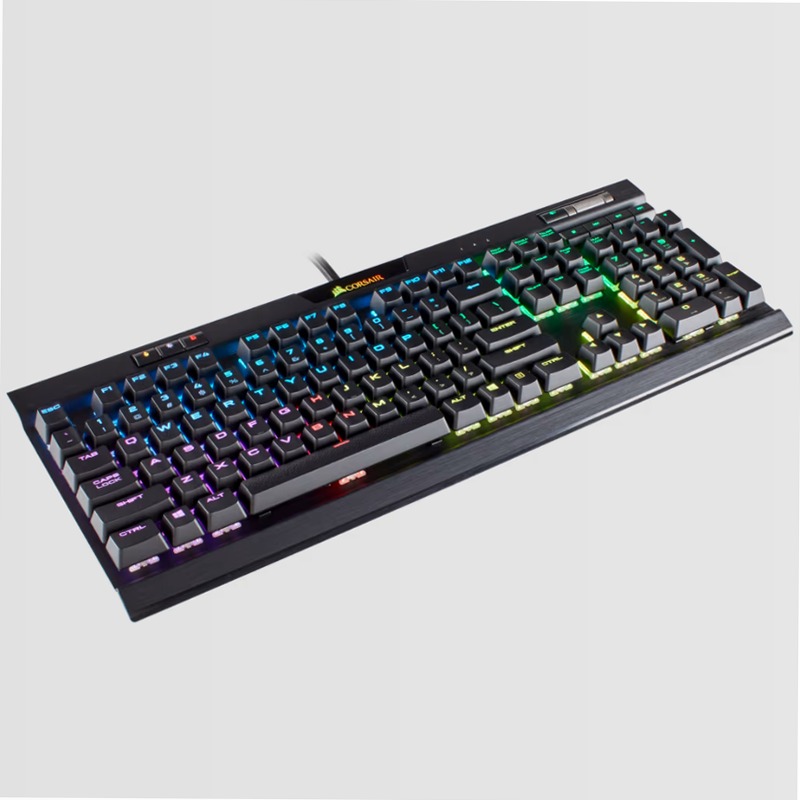 K70 RGB MK.2 Mechanical Gaming Keyboard — CHERRY® MX Blue Meccanica