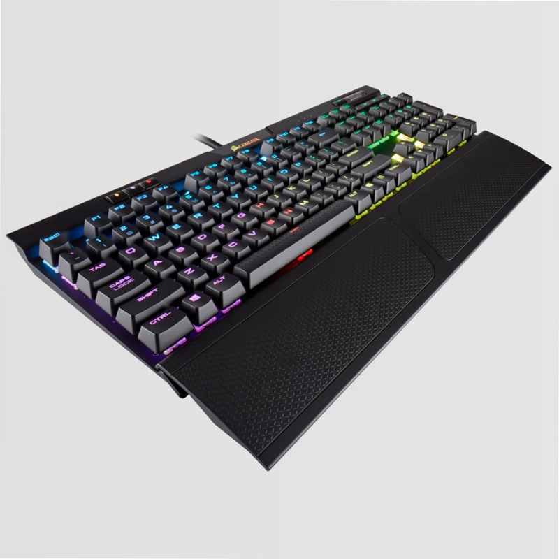 K70 RGB MK.2 Mechanical Gaming Keyboard — CHERRY® MX Blue Meccanica