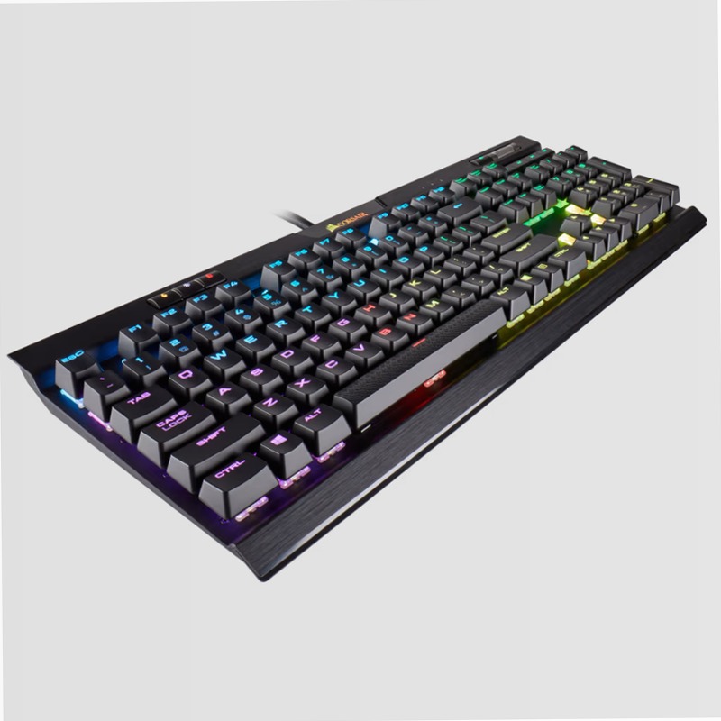 K70 RGB MK.2 Mechanical Gaming Keyboard — CHERRY® MX Blue Meccanica