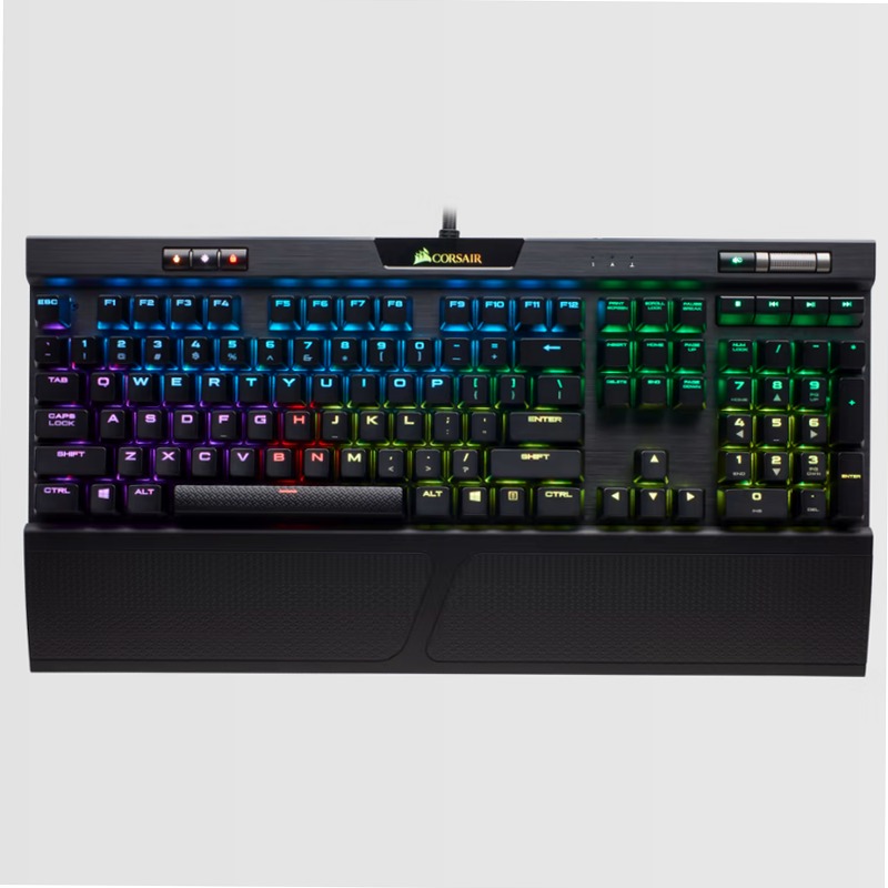 K70 RGB MK.2 Mechanical Gaming Keyboard — CHERRY® MX Blue Meccanica