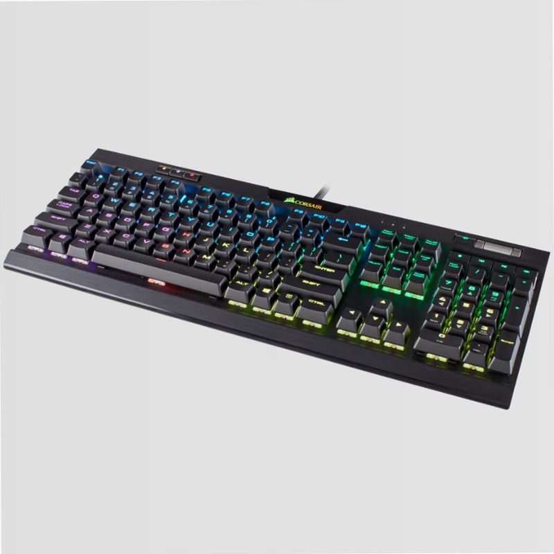 K70 RGB MK.2 Mechanical Gaming Keyboard — CHERRY® MX Blue Meccanica