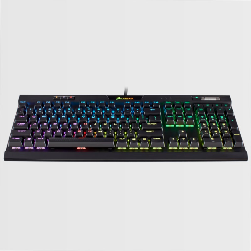 K70 RGB MK.2 Mechanical Gaming Keyboard — CHERRY® MX Blue Meccanica