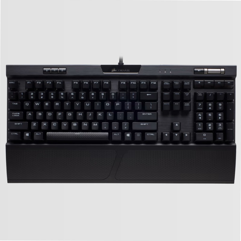 K70 RGB MK.2 Mechanical Gaming Keyboard — CHERRY® MX Blue Meccanica
