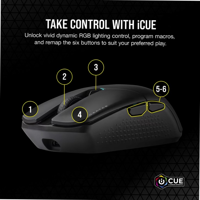 Mouse Gaming Katar Elite Wireless