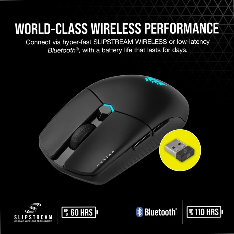 Mouse Gaming Katar Elite Wireless