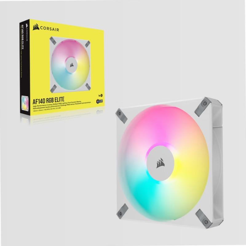 Ventola PWM CORSAIR iCUE AF140 RGB ELITE 140mm