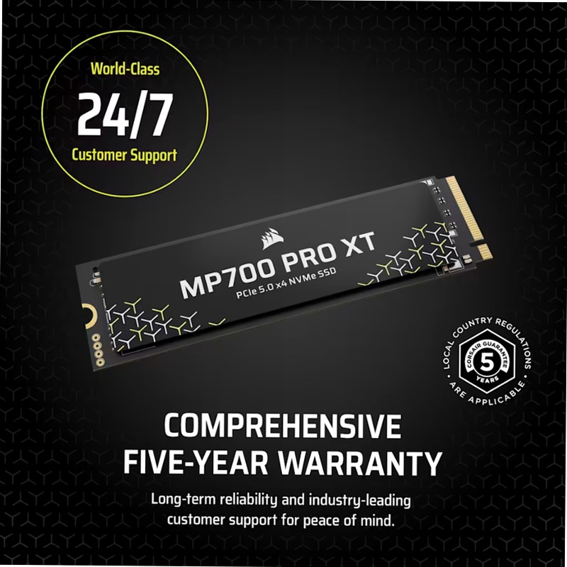 SSD M.2 NVMe PCIe 5.0 x4 MP700 PRO XT da 1 TB