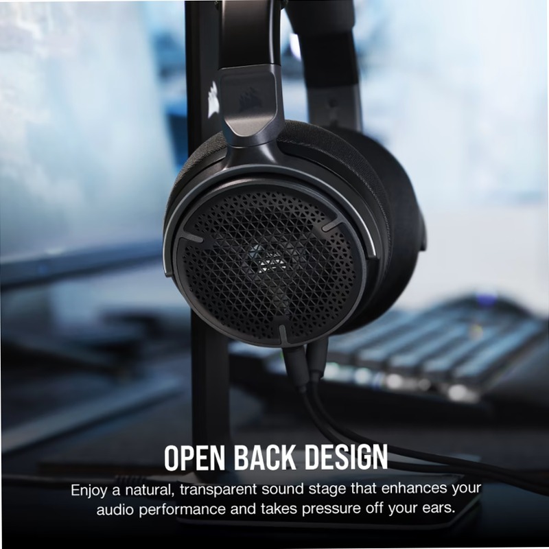 Cuffia Gaming/VStreaming VIRTUOSO PRO Open-Back - Carbon
